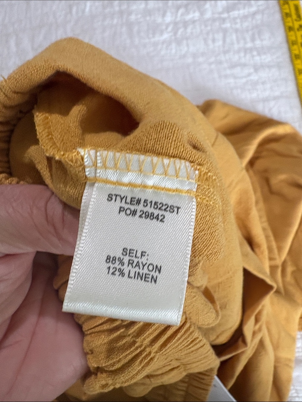Skies Are Blue Mustard Button-Front Maxi Skirt - Picture 5 of 5